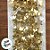 Cordão Decorativo de Natal - Estrelas Brilhantes - Ouro - 2,70m - 1 unidade - Cromus - Rizzo - Imagem 2