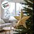 Enfeite para Pendurar de Natal - Estrela Ouro - 12x12x2cm - 1 unidade - Cromus - Rizzo - Imagem 4