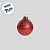 Bola de Natal - Vermelho - Gomo, Glitter e Espelhada - 3cm - 12 unidades - Cromus - Rizzo - Imagem 3