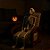 Enfeite Decorativo de Halloween Com Luz e Som - Esqueleto Thor - 160cm  - 1 unidade - Cromus - Rizzo - Imagem 1