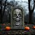 Enfeite Decorativo Halloween - Lápide Cranio Assustador - 40x25cm - 1 unidade - Cromus - Rizzo - Imagem 1