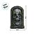 Enfeite Decorativo Halloween - Lápide Cranio Assustador - 40x25cm - 1 unidade - Cromus - Rizzo - Imagem 3