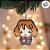 Enfeite para Pendurar - Hermione - Harry Potter - 11cm - 1 unidade - Cromus - Rizzo - Imagem 1