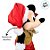 Pelúcia Mickey Mouse Dourado de Natal - 45cm - 1 unidade - Disney Original - Rizzo - Imagem 2