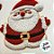 Almofada de Natal - Papai Noel, Boneco de Neve e Árvore - 43x43cm - 1 unidades - Rizzo - Imagem 4