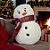 Almofada de Natal - Boneco de Neve - 30x46cm - 1 unidades - Rizzo - Imagem 1