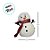 Almofada de Natal - Boneco de Neve - 30x46cm - 1 unidades - Rizzo - Imagem 6