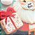 Almofada de Natal - Mini Papai Noel - 43x43cm - 1 unidades - Rizzo - Imagem 4