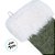 Meia de Natal para Pendurar - Verde e Branco - 42cm - 1 unidade - Cromus - Rizzo - Imagem 2