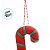 Enfeite Para Pendurar De Natal - Candy Cane - Verde e Vermelho - 11cm - 1 unidade - Cromus - Rizzo - Imagem 2