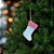 Enfeite Para Pendurar De Natal - Meia - Azul e Rosa - 10cm - 1 unidade - Cromus - Rizzo - Imagem 1