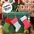Enfeite Para Pendurar De Natal - Meia - Azul e Rosa - 10cm - 1 unidade - Cromus - Rizzo - Imagem 4