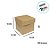 Caixa Cubo Para Panetone e Presente - G 10x10x10cm - Kraft - 10 unidades - Assk - Rizzo - Imagem 2