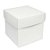Caixa Cubo Para Panetone e Presente - XG 15x15x15cm - Branco - 10 unidades - Assk - Rizzo - Imagem 1