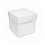 Caixa Cubo Para Panetone e Presente - G 10x10x10cm - Branco - 10 unidades - Assk - Rizzo - Imagem 3