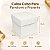 Caixa Cubo Para Panetone e Presente - G 10x10x10cm - Branco - 10 unidades - Assk - Rizzo - Imagem 2