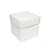 Caixa Cubo Para Panetone e Presente - G 10x10x10cm - Branco - 10 unidades - Assk - Rizzo - Imagem 1