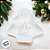 Bandeja Decorativa de Natal de Cerâmica - Pinheiro Floresta Branca- 24x19cm - 1 unidade - Rizzo - Imagem 4