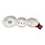 Bandeja Decorativa de Natal de Cerâmica - Boneco de Neve - 30x14cm - 1 unidade - Rizzo - Imagem 1