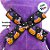 Gato Fantasma de Pelúcia - Roxo - 28,5cm - 1 unidade - Rizzo - Imagem 3