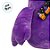 Gato Fantasma de Pelúcia - Roxo - 28,5cm - 1 unidade - Rizzo - Imagem 4