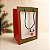 Sacola de papel com visor PVC 30x20x16cm - "Feliz Natal" - 10 unidades - Rizzo - Imagem 1