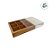 Caixa de Papelão com Visor PVC 19,3x19,3x3,8cm - Kraft - 1 unidade - Rizzo - Imagem 3