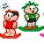 Decoração de Mesa - Turma da Mônica - 8,5x18x4cm - 8 unidades - Festcolor - Rizzo - Imagem 2