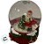 Enfeite Decorativo de Natal - Globo de Neve com Noel Com Pinheiro - 6,2cm - 1 unidade - Cromus - Rizzo - Imagem 2