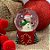 Enfeite Decorativo de Natal - Globo de Neve com Boneco De Neve - 6,2cm - 1 unidade - Cromus - Rizzo - Imagem 1
