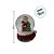 Enfeite Decorativo de Natal - Globo de Neve com Noel e Pinheiro - 8,5cm - 1 unidade - Cromus - Rizzo - Imagem 3