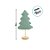 Enfeite Decorativo de Natal - Mini Pinheiro - Verde - 26cm - 1 unidade - Cromus - Rizzo - Imagem 3