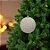 Bola De Natal - Branco - Glitter - 10cm - 4 unidades - Cromus - Rizzo - Imagem 1