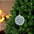 Bola De Natal - Verde - Glitter - 8cm - 6 unidades - Cromus - Rizzo - Imagem 1