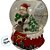 Enfeite Decorativo de Natal - Globo de Neve com Boneco De Neve - Caixa Musical - 14x11cm - 1 unidade - Cromus - Rizzo - Imagem 2