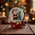 Enfeite Decorativo de Natal - Globo de Neve com Noel - Caixa Musical - 14x11cm - 1 unidade - Cromus - Rizzo - Imagem 1