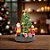 Cenário De Natal - Papai Noel e Árvore De Natal Com LED Cor Quente - 15,5cm - 1 unidade - Cromus - Rizzo - Imagem 1