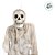 Enfeite Decorativo de Halloween Com Luz e Som - Caveira Severus - 75cm - 1 unidade - Cromus - Rizzo - Imagem 3
