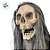 Enfeite Decorativo de Halloween Com Luz e Som - Caveira Darth - 1 unidade - Cromus - Rizzo - Imagem 3