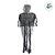 Enfeite Decorativo de Halloween - Caveira Maximilian - 83cm - 1 unidade - Cromus - Rizzo - Imagem 3