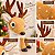 Enfeite Decorativo De Natal - Rena Em Pé - 27cm - 1 unidade - Rizzo - Imagem 4