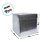 Caixa Cubo Para Panetone e Presente - XG 15x15x15cm - Prata Texturizada - 10 unidades - Assk  - Rizzo - Imagem 3