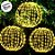 Bola De Natal Com 400 Leds Bivolt - Dourado Claro - 60x60cm - 1 unidades - Cromus - Rizzo - Imagem 5
