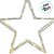 Estrela Decorativa com LED - 31x31x5cm - 1 unidades - Cromus - Rizzo - Imagem 2