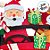 Bolsa de Natal de Filtro - Carro Papai Noel - 20,5x17x8cm - 1 unidades - Cromus - Rizzo - Imagem 2