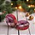 Fita de Cetim 10m x 15mm - Cor 505 - Feliz Natal Vermelho - Rolo 10 metros  - 1 unidade - Progresso - Rizzo - Imagem 1