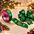 Fita de Cetim 10m x 22mm - Cor 1081 - Feliz Natal Verde - Rolo 10 metros - 1 unidade - Progresso - Rizzo - Imagem 1