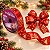 Fita de Cetim 10m x 22mm - Cor 1079 - Feliz Natal Vermelho - Rolo 10 metros - 1 unidade - Progresso - Rizzo - Imagem 1