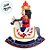 Soldado de Chumbo de Madeira Montado em Cavalo - 9x31x24,5cm - Vermelho - 1 unidade - Artlille - Rizzo - Imagem 2