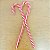 Enfeite Decorativo de Natal - Bengala Doce de Plástico - 24cm - 2 unidades - Artlille - Rizzo - Imagem 1